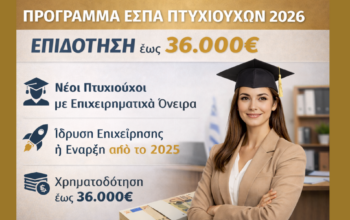 Πρόγραμμα ΕΣΠΑ Πτυχιούχων 2026